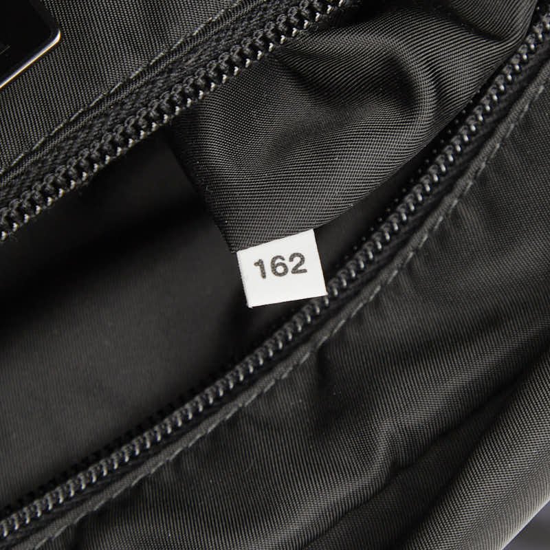 プラダ 迷彩 カモフラージュ ボディバッグ ウエストバッグ 2VH991 ネイビー マルチカラー ナイロン レザー メンズ PRADA 【中古】