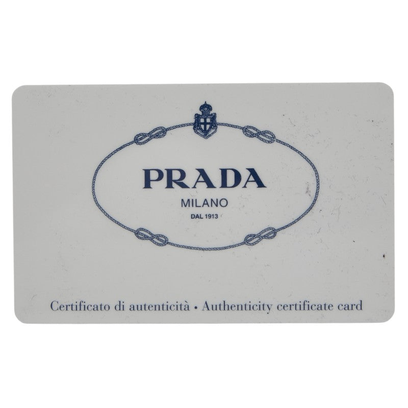 プラダ 迷彩 カモフラージュ ボディバッグ ウエストバッグ 2VH991 ネイビー マルチカラー ナイロン レザー メンズ PRADA 【中古】