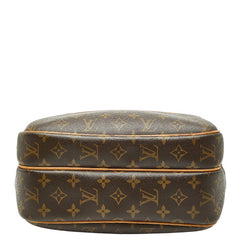 ルイ ヴィトン モノグラム リポーターPM 斜め掛け ショルダーバッグ M45254 ブラウン PVC レザー レディース LOUIS VUITTON 【中古】