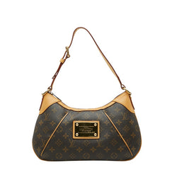 ルイ ヴィトン モノグラム テムズPM ショルダーバッグ M56384 ブラウン PVC レザー レディース LOUIS VUITTON 【中古】