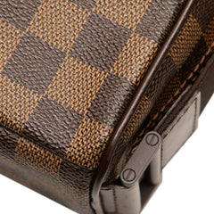 ルイ ヴィトン ダミエ オラフPM 斜め掛け ショルダーバッグ N41442 ブラウン PVC レザー レディース LOUIS VUITTON 【中古】