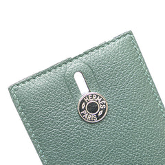 エルメス ディアボロ カードケース グリーン エバーカーフ レディース HERMES 【中古】