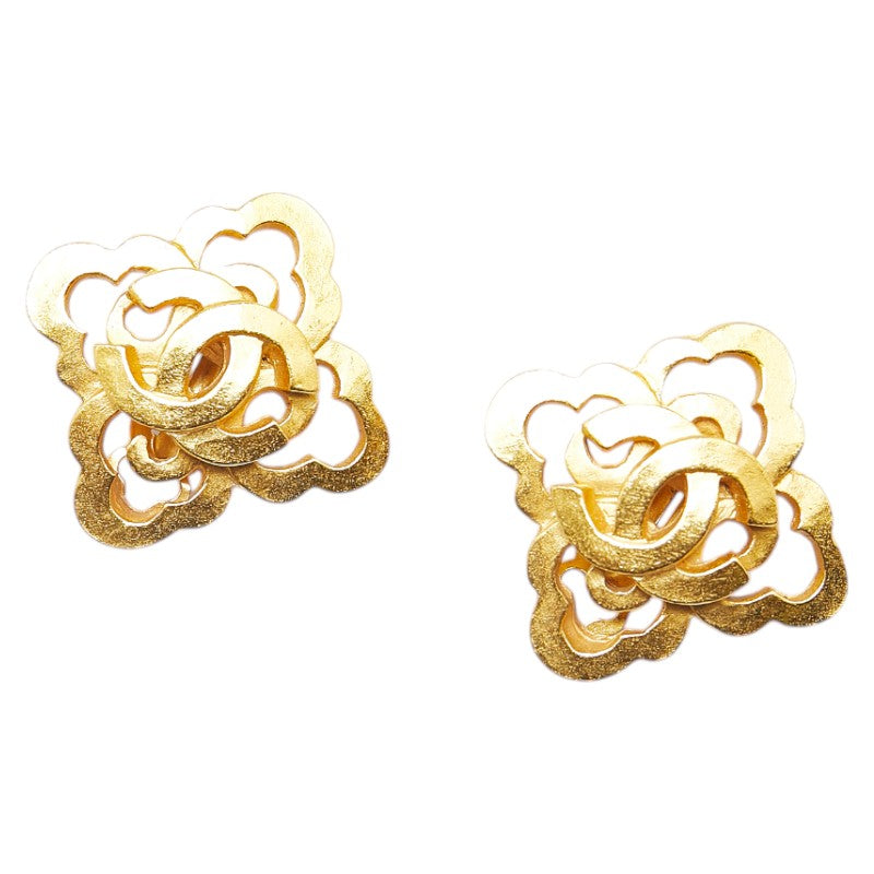 シャネル ココマーク イヤリング ゴールド メッキ レディース CHANEL 【中古】