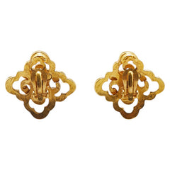 シャネル ココマーク イヤリング ゴールド メッキ レディース CHANEL 【中古】