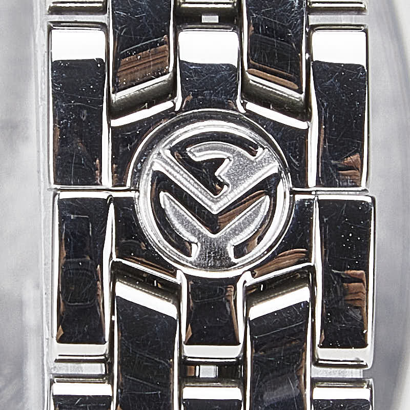 フランクミュラー トノーカーベックス 腕時計 1752B クオーツ ブラック文字盤 ステンレススチール レディース FRANCK MULLER 【中古】
