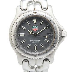 タグホイヤー セル 腕時計 S99.213K クオーツ グレー文字盤 ステンレススチール メンズ TAG HEUER 【中古】