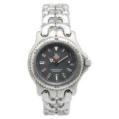 タグホイヤー セル 腕時計 S99.213K クオーツ グレー文字盤 ステンレススチール メンズ TAG HEUER 【中古】