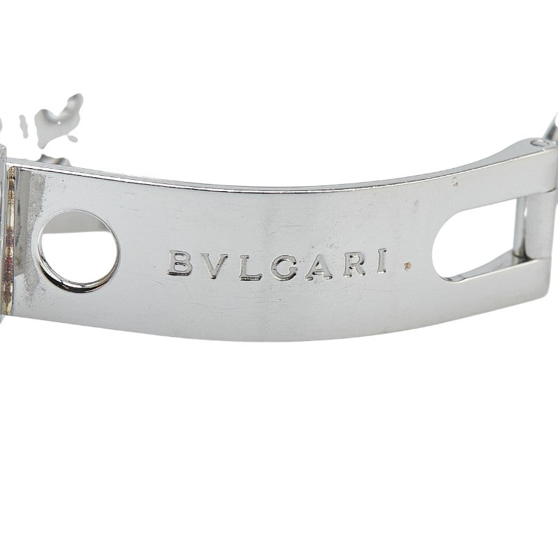ブルガリ ディアゴノ スポーツ 腕時計 LCV29S 自動巻き ブラック文字盤 ステンレススチール レディース BVLGARI 【中古】