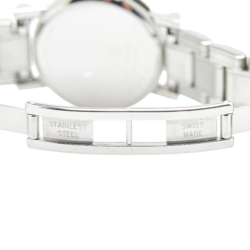 ティファニー アトラス 腕時計 クオーツ ブラック文字盤 ステンレススチール レディース TIFFANY&Co. 【中古】