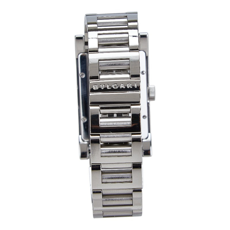 ブルガリ レッタンゴロ 腕時計 RT45S 自動巻き ホワイト文字盤 ステンレススチール メンズ BVLGARI 【中古】
