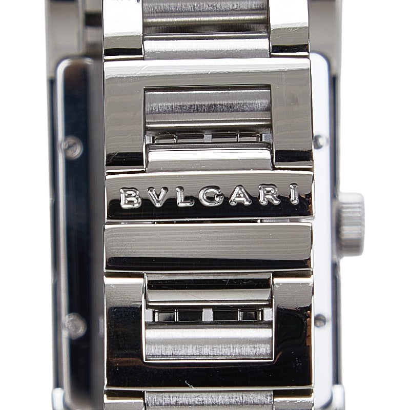 ブルガリ レッタンゴロ 腕時計 RT45S 自動巻き ホワイト文字盤 ステンレススチール メンズ BVLGARI 【中古】