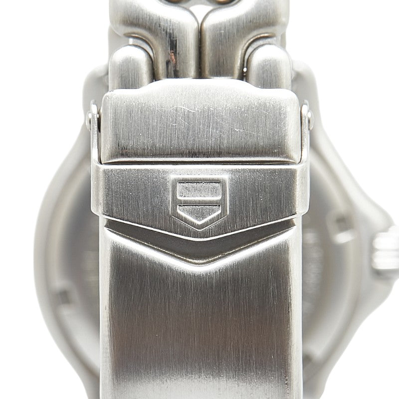 タグホイヤー セル 腕時計 WG1213-K0 クオーツ グレー文字盤 ステンレススチール メンズ TAG HEUER 【中古】