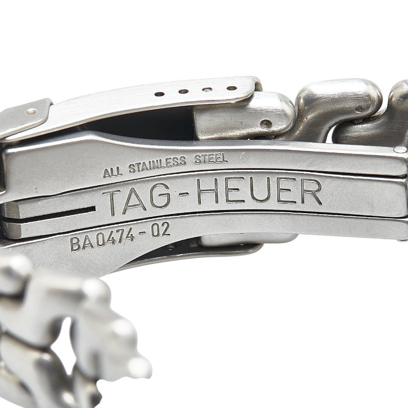 タグホイヤー セル 腕時計 WG1213-K0 クオーツ グレー文字盤 ステンレススチール メンズ TAG HEUER 【中古】