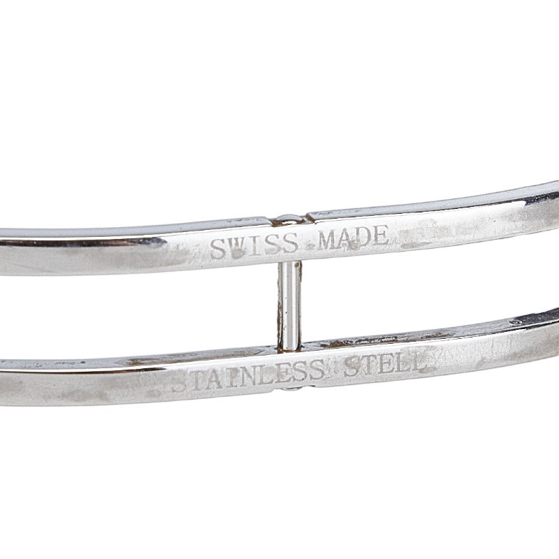 ティファニー アトラス 腕時計 クオーツ グレー文字盤 ステンレススチール レディース TIFFANY&Co. 【中古】