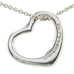 ティファニー オープンハート ネックレス SV925 シルバー レディース TIFFANY&Co. 【中古】