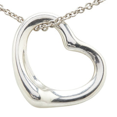 ティファニー オープンハート ネックレス SV925 シルバー レディース TIFFANY&Co. 【中古】