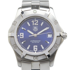タグホイヤー エクスクルーシブ 腕時計 WN1112 クオーツ ブルー文字盤 ステンレススチール メンズ TAG HEUER 【中古】