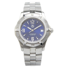 タグホイヤー エクスクルーシブ 腕時計 WN1112 クオーツ ブルー文字盤 ステンレススチール メンズ TAG HEUER 【中古】