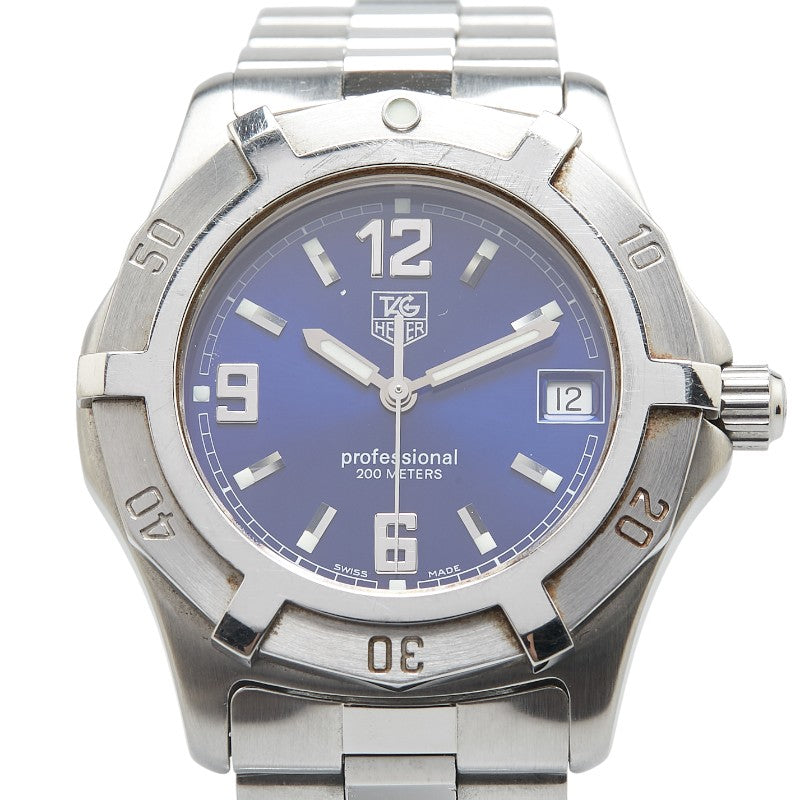 タグホイヤー エクスクルーシブ 腕時計 WN1112 クオーツ ブルー文字盤 ステンレススチール メンズ TAG HEUER 【中古】