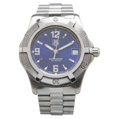 タグホイヤー エクスクルーシブ 腕時計 WN1112 クオーツ ブルー文字盤 ステンレススチール メンズ TAG HEUER 【中古】