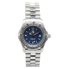 タグホイヤー 2000シリーズ 腕時計 WK1313 クオーツ ネイビー文字盤 ステンレススチール レディース TAG HEUER 【中古】