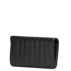 バレンシアガ モナコ 長財布 765428 ブラック レザー レディース BALENCIAGA 【中古】