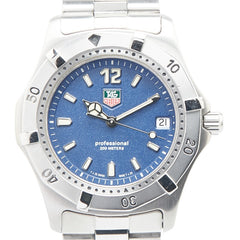 タグホイヤー 2000シリーズ 腕時計 WK1113 クオーツ ネイビー文字盤 ステンレススチール メンズ TAG HEUER 【中古】