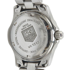 タグホイヤー 2000シリーズ 腕時計 WK1313 クオーツ ネイビー文字盤 ステンレススチール レディース TAG HEUER 【中古】