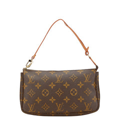 ルイ ヴィトン モノグラム ポシェット アクセソワール ショルダーバッグ M51980 ブラウン PVC レザー レディース LOUIS VUITTON 【中古】
