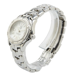 タグホイヤー リンク 腕時計 WT141A クオーツ シルバー文字盤 ステンレススチール レディース TAG HEUER 【中古】