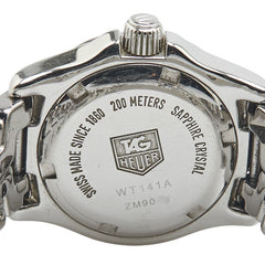 タグホイヤー リンク 腕時計 WT141A クオーツ シルバー文字盤 ステンレススチール レディース TAG HEUER 【中古】
