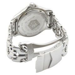 タグホイヤー セル 腕時計 WG1214-K0 クオーツ ブラック文字盤 ステンレススチール レディース TAG HEUER 【中古】