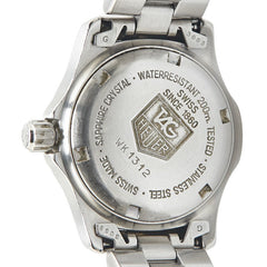 タグホイヤー 2000シリーズ 腕時計 WK1312 クオーツ シルバー文字盤 ステンレススチール レディース TAG HEUER 【中古】