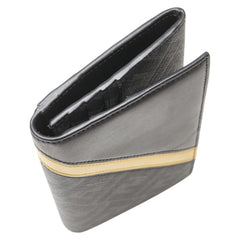 フェンディ ズッカ 長財布 7M0264 ブラック グレー イエロー PVC レザー メンズ FENDI 【中古】