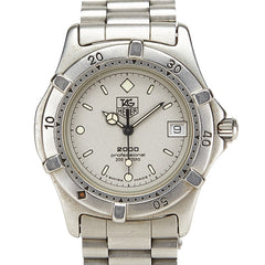 タグホイヤー 2000シリーズ 腕時計 962.213 クオーツ グレー文字盤 ステンレススチール メンズ TAG HEUER 【中古】