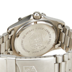 タグホイヤー 2000シリーズ 腕時計 962.213 クオーツ グレー文字盤 ステンレススチール メンズ TAG HEUER 【中古】