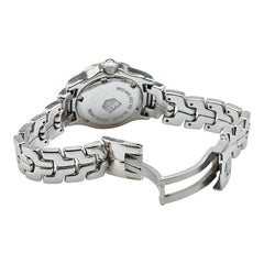 タグホイヤー リンク 腕時計 WT141B クオーツ パープル文字盤 ステンレススチール レディース TAG HEUER 【中古】