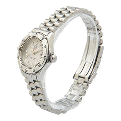 タグホイヤー プロフェッショナル 腕時計 WE1411-R クオーツ グレー文字盤 ステンレススチール レディース TAG HEUER 【中古】