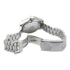 タグホイヤー プロフェッショナル 腕時計 WE1411-R クオーツ グレー文字盤 ステンレススチール レディース TAG HEUER 【中古】