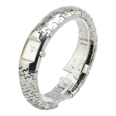 ディオール ディオフィリック 腕時計 D96-100 クオーツ シルバー文字盤 ステンレススチール レディース Dior 【中古】