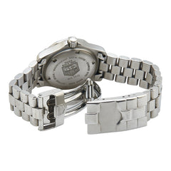 タグホイヤー 2000シリーズ 腕時計 WK1310 クオーツ ブラック文字盤 ステンレススチール レディース TAG HEUER 【中古】