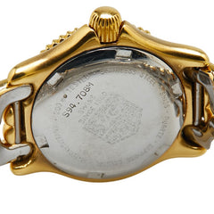 タグホイヤー セル 腕時計 S94.708M クオーツ ベージュ文字盤 ステンレススチール メッキ レディース TAG HEUER 【中古】