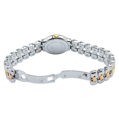 ティファニー ティソロ 腕時計 L0112 クオーツ ホワイト文字盤 ステンレススチール メタル メッキ レディース TIFFANY&Co. 【中古】