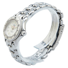 タグホイヤー プロフェッショナル 腕時計 WG1412-0 クオーツ ホワイト文字盤 ステンレススチール レディース TAG HEUER 【中古】