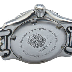タグホイヤー プロフェッショナル 腕時計 WG1412-0 クオーツ ホワイト文字盤 ステンレススチール レディース TAG HEUER 【中古】