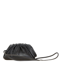 ボッテガヴェネタ ザ ポーチ ミニ コインケース 小銭入れ ブラック レザー レディース BOTTEGAVENETA 【中古】