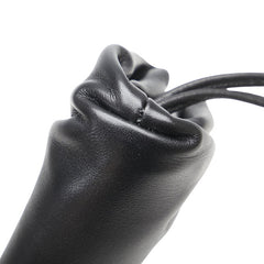 ボッテガヴェネタ ザ ポーチ ミニ コインケース 小銭入れ ブラック レザー レディース BOTTEGAVENETA 【中古】