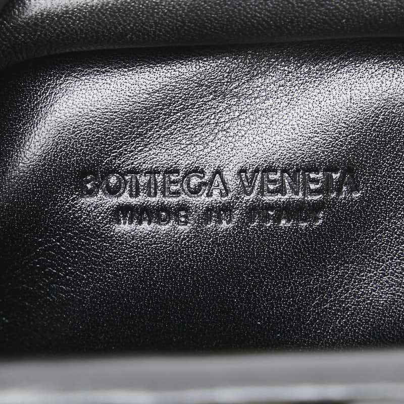 ボッテガヴェネタ ザ ポーチ ミニ コインケース 小銭入れ ブラック レザー レディース BOTTEGAVENETA 【中古】