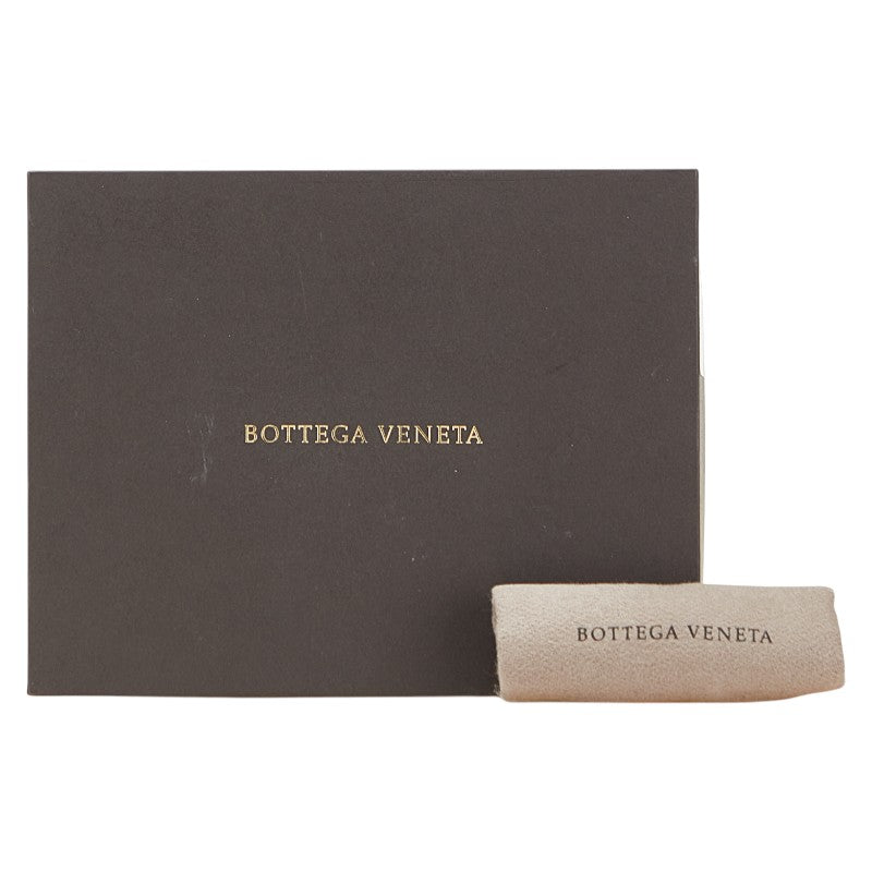 ボッテガヴェネタ ザ ポーチ ミニ コインケース 小銭入れ ブラック レザー レディース BOTTEGAVENETA 【中古】