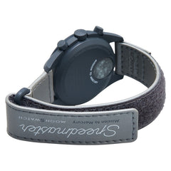 オメガ ×スウォッチ ムーンスウォッチ MISSION TO MERCURY 腕時計 SO33A100 クオーツ グレー文字盤 セラミック ナイロン メンズ OMEGA 【中古】